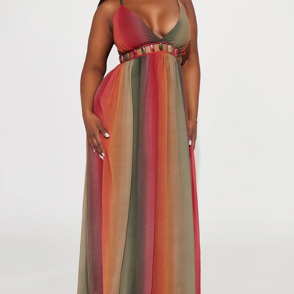 Fashion Nova Fall Maxi Dress